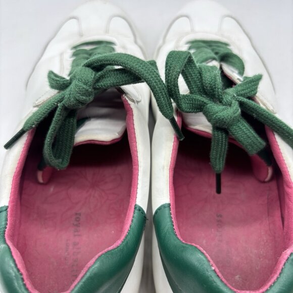 Royal Albartross Smith Azalea Spikeless Luxury Golf Shoes Mens US Size 9 White - Picture 11 of 13